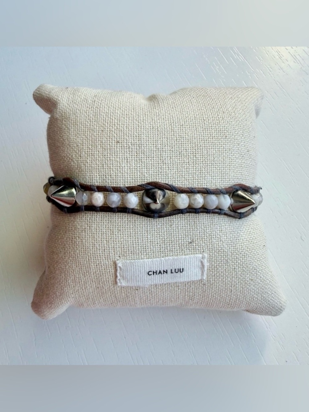 Chan Luu Spike Beaded Bracelet